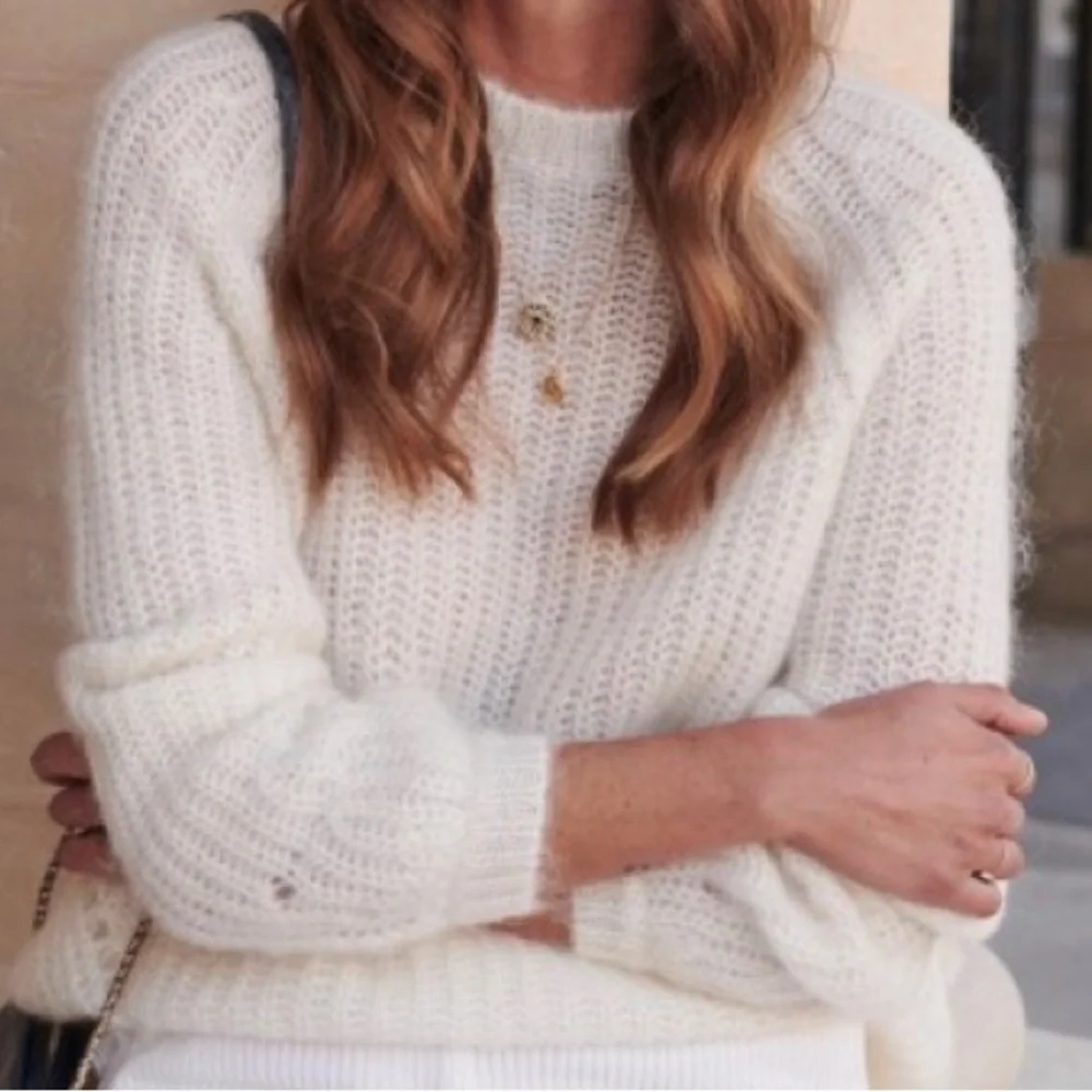 NWT sezane dwee jumper in ecru - Picture 1 of 2